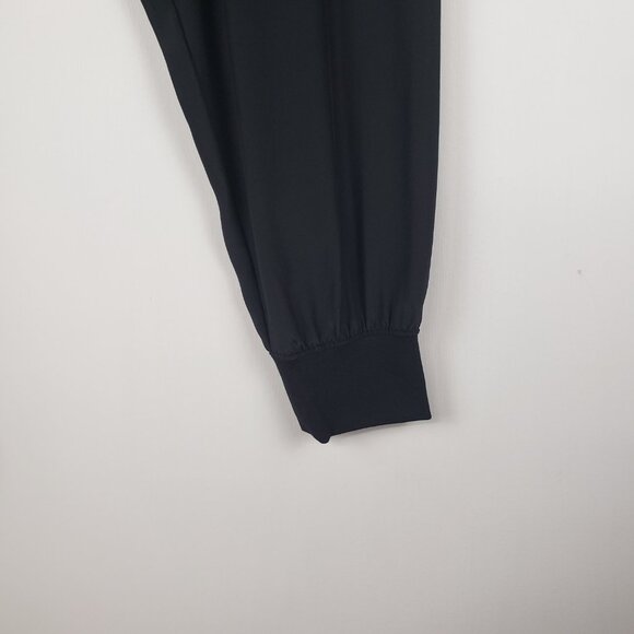 ATM Silk Joggers Black Pull On Pants AW9001-BD Lightweight Essential Size Small - Picture 4 of 9